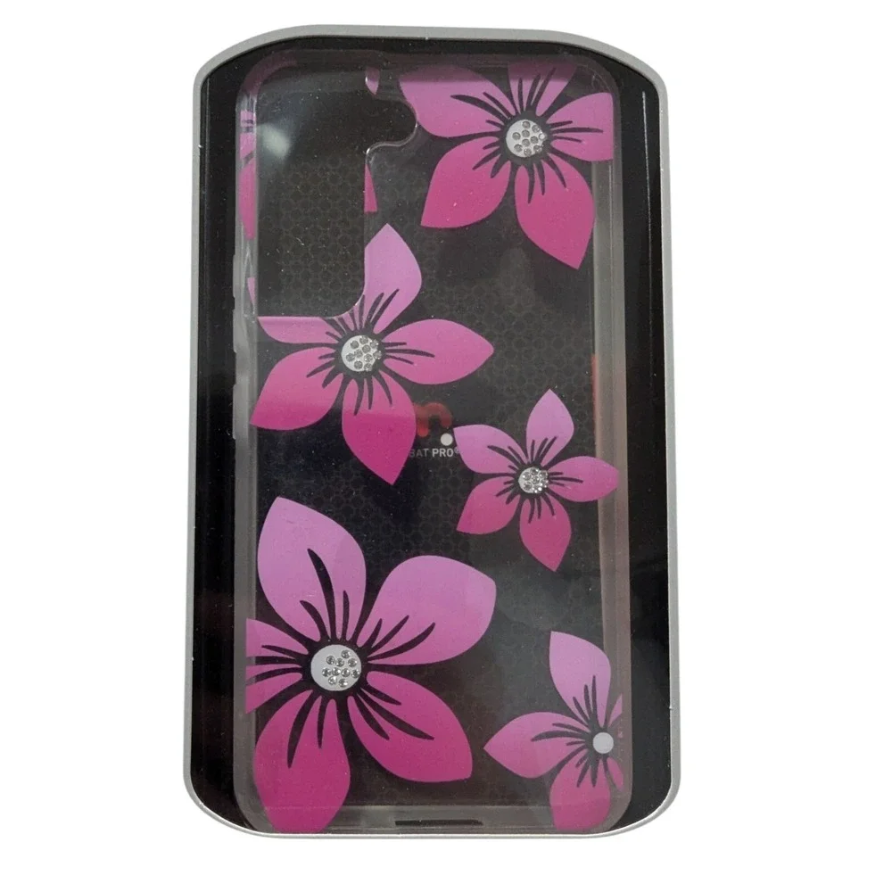 W4. Mybat Pro Mood Series Case‎ Samsung Galaxy S22 Clear / Flowers